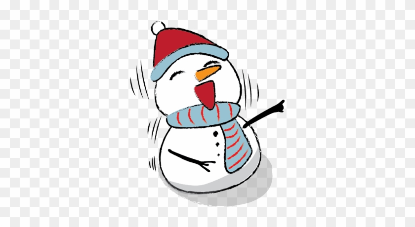 Cute & Lovely Snowman Stickers Messages Sticker-2 - Snowman #915163