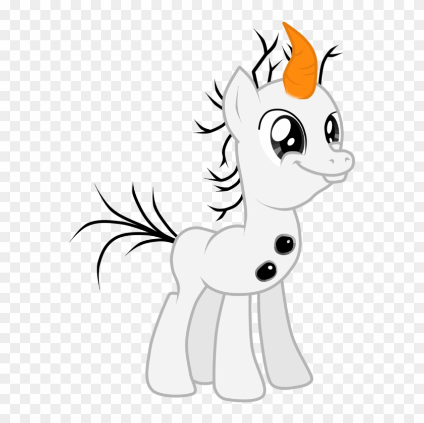 Olaf Pony By Ritya9898 - My Little Frozen Olaf #915280