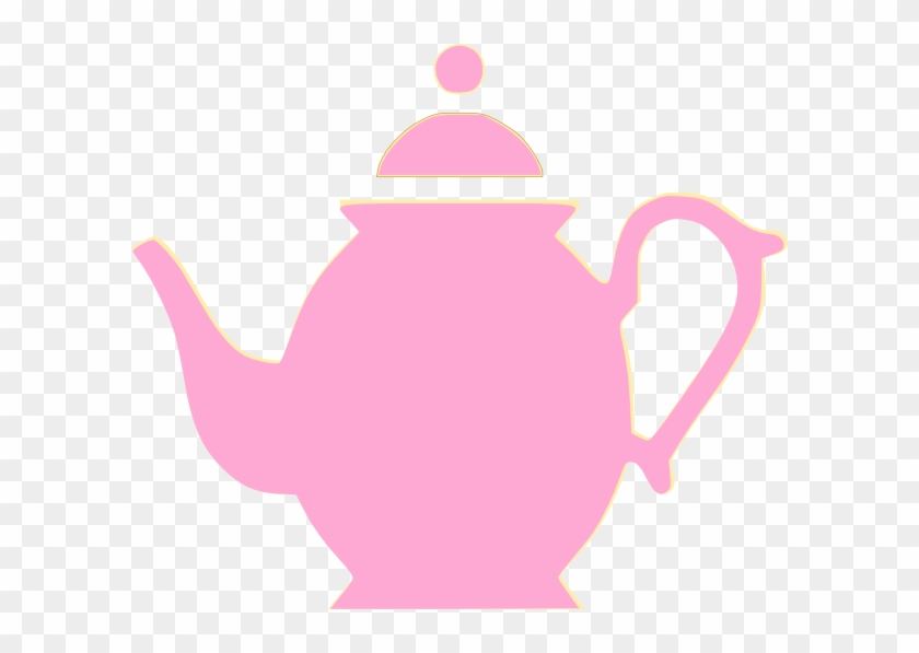 Teapot Clip Art At Clker - Pink Tea Pot Clip Art #915366