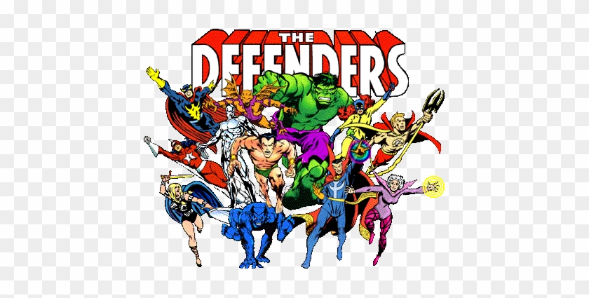 Marv Nighthawk Defenders Art - Defenders Marvel #915375