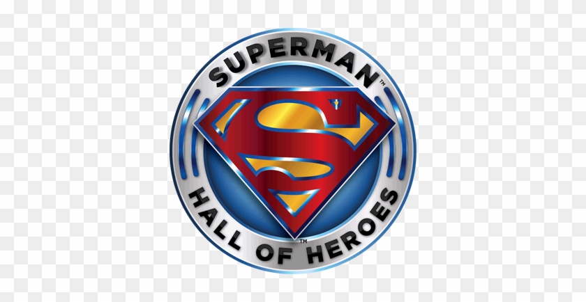 Logos And Superman Cape - Superman Logo Hall Of Heroes #915432