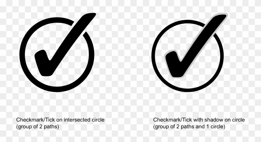 Check Mark Checkmark Svg Downloads Support Download - Check Mark In Circle Symbol #915465