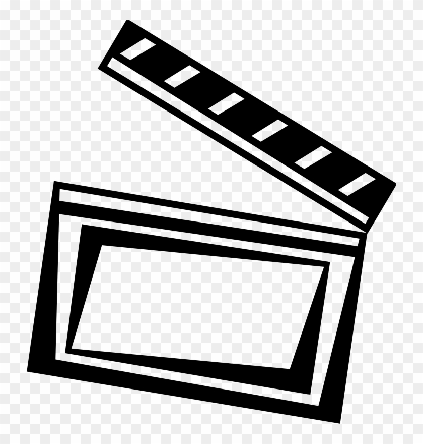 Free Clapperboard - Film Clipart Png #915471