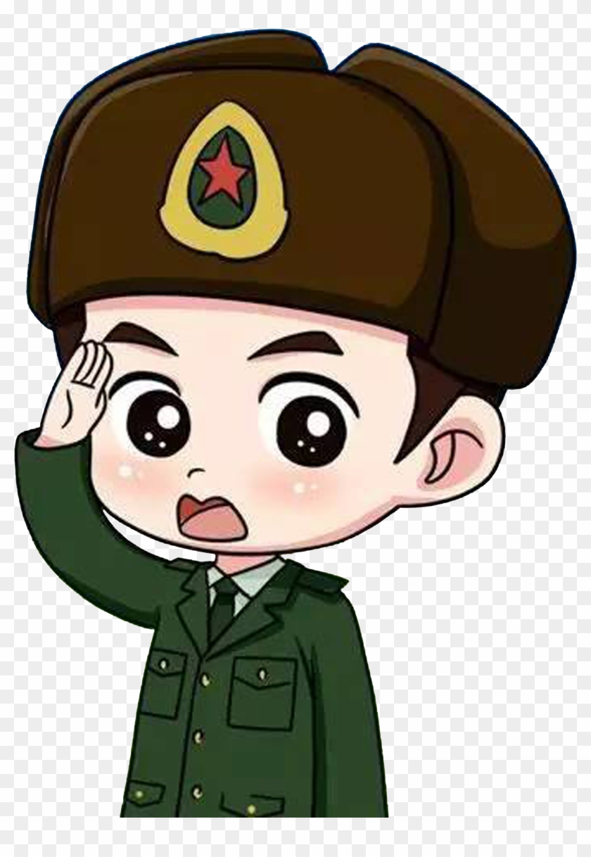 Cartoon Download - Soldiers Salute - Soldier Salute Cartoon #915500