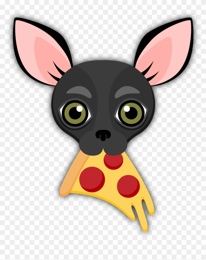 Black Chihuahua Emoji Stickers For Imessage Are You - Chihuahua #915497
