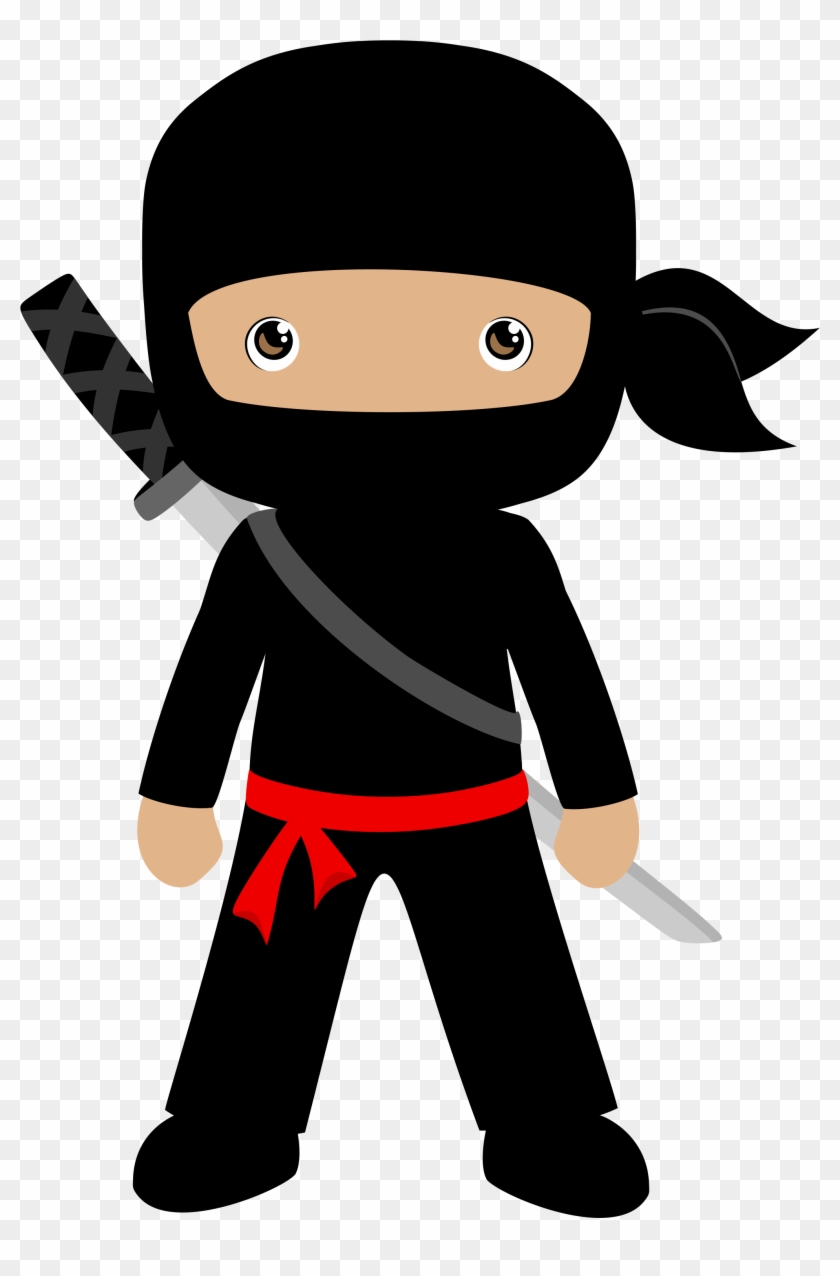 Ninja Child Clip Art - Ninja Clipart #915506