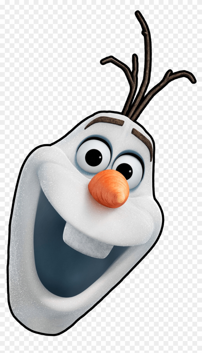 Free Olaf Face Printable Template