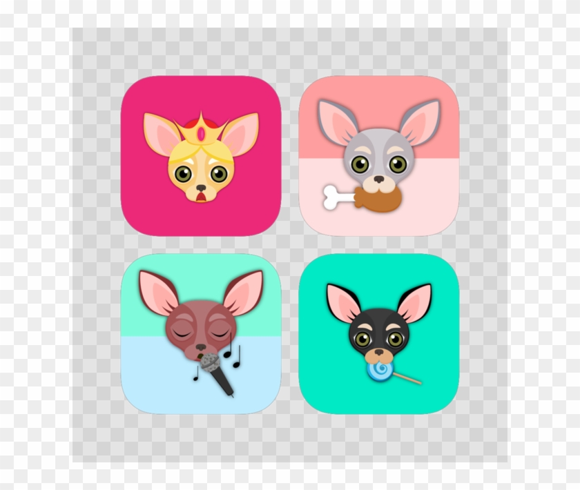 Chihuahua Lovers Emoji Sticker Pack On The App Store - Sticker #915535
