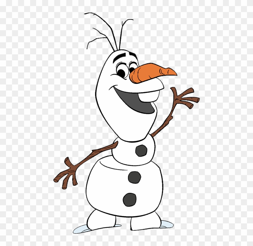 Olaf From Frozen Clipart - Elsa And Olaf Drawing #915558