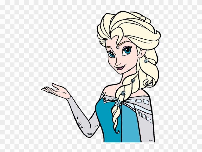 Coloring Page Princess Elsa #915587