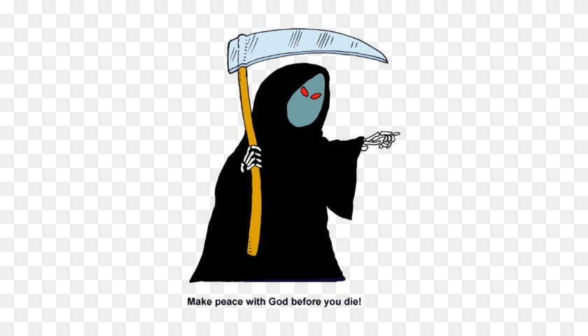 Grim Reaper Clip Art - Death God Clipart #915646