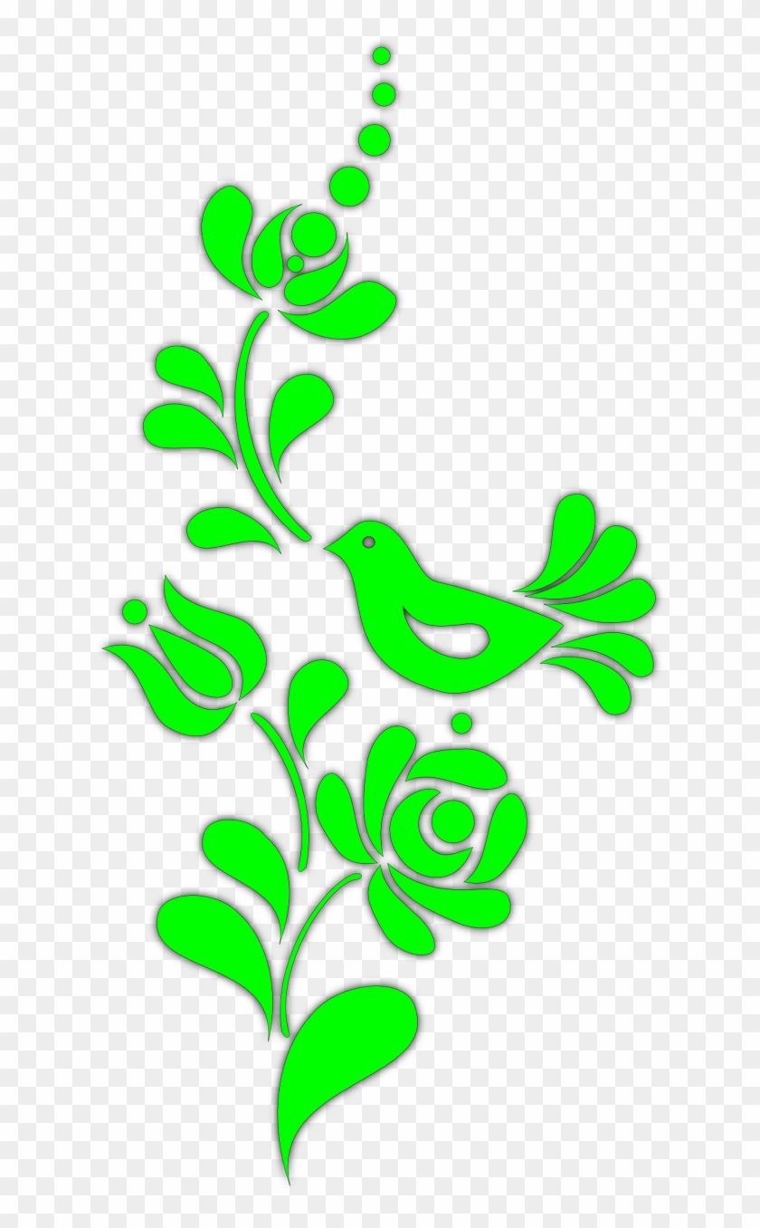 Sample Bird Folk Folk Art Transparent Image - Magyar Néptánc #915739