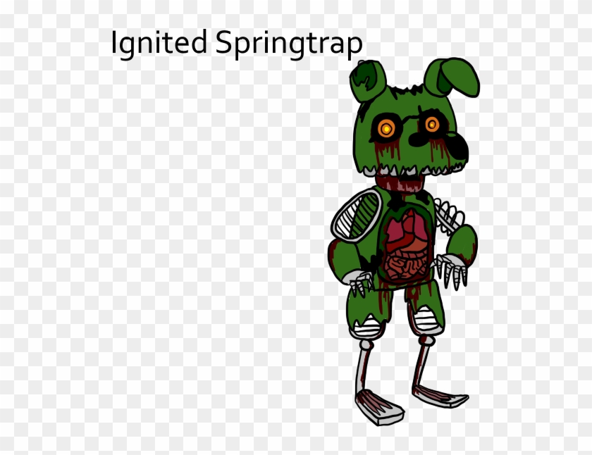 Most Popular Categories - Ignited Springtrap Drawing #915839