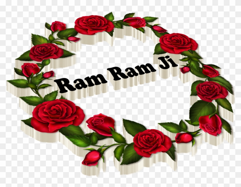 Ram Ram Ji Name Png Ready - Good Evening Of Roses #915878