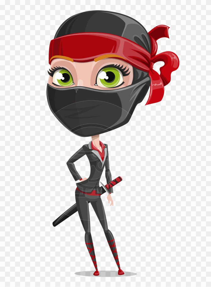 Aina The Businesswoman Ninja - Female Ninja Vector #915898