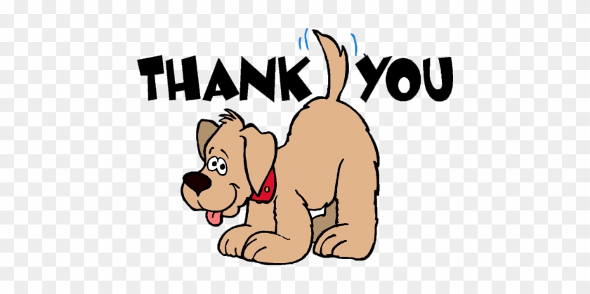 Thank - You - Animated - Dog Say Thank You - Free Transparent PNG Clipart  Images Download