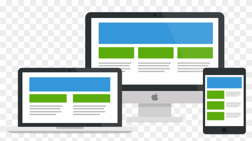 Need A Responsive Websites Design In Canterbury Debunk - Responsive Flat Design Png #916259