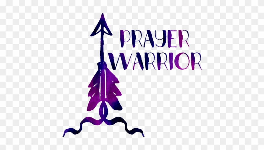 Clip Art Of Prayer Warrior Crest K7478108 - Prayer #916326