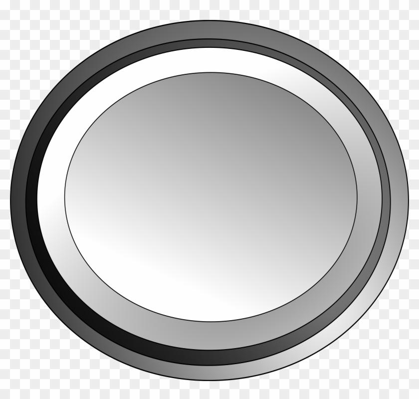 Big Image - Led Grey Circle Button #916423