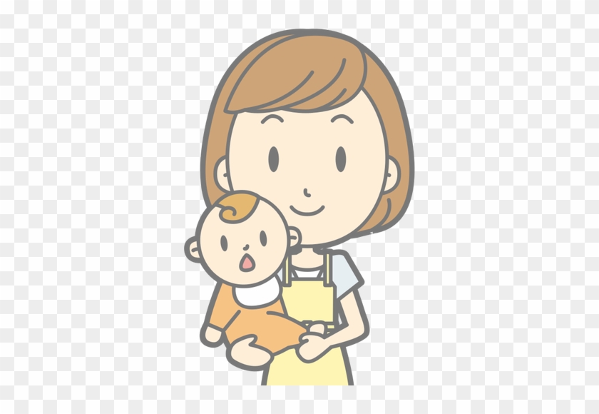 Mother And Baby Vector Illustration - Humph #916429