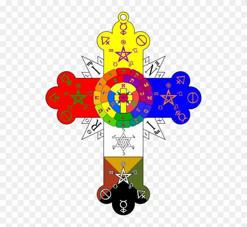 Krzyż Różany - Hermetic Order Of The Golden Dawn #916440