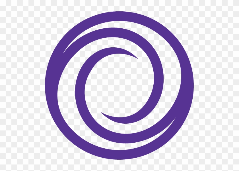 Purple Spiral Clipart Transparent #916502