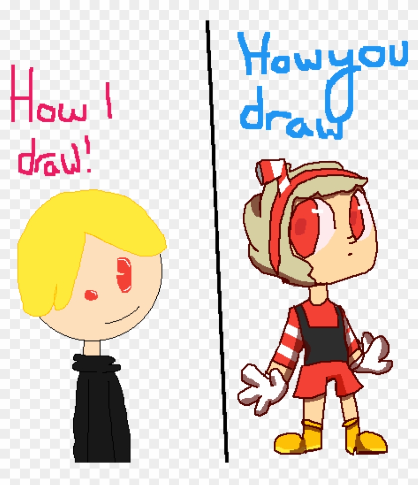 How I Draw Cuphead As A Human - Drawing #916640