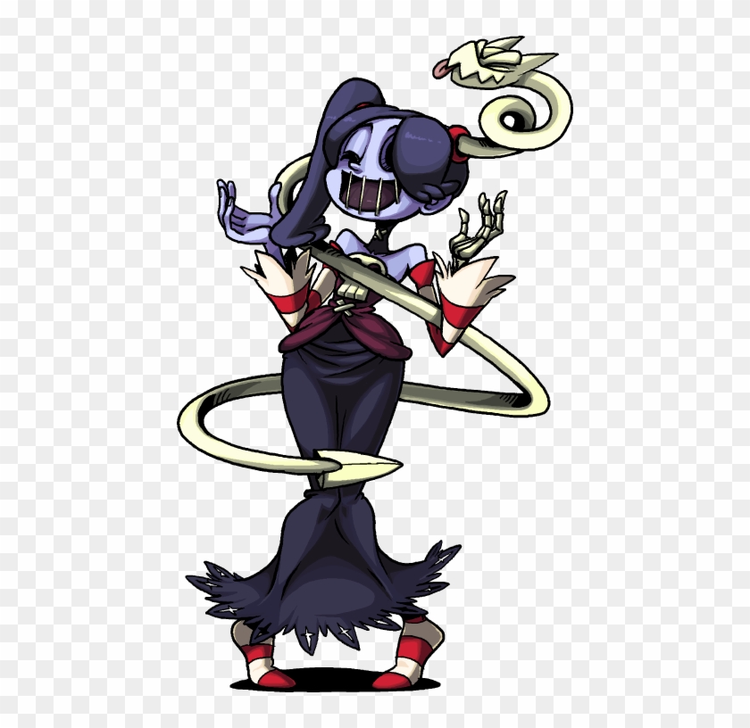 Skullgirls Fictional Character Cartoon Mythical Creature - Skullgirls Squigly Png #916833
