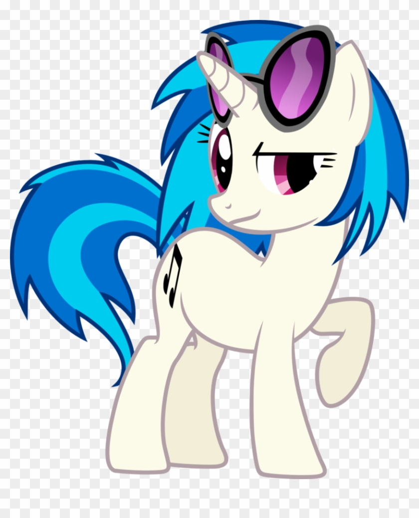 Vinyl Scratch As Rarity Position By Greendwarf333 - Mlp Vinyl Scratch Vector #916899