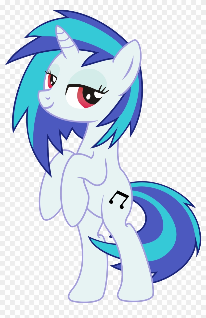 Vectors Of Vinyl Scratch On - Mlp Naked Vinyl Scratch #916987