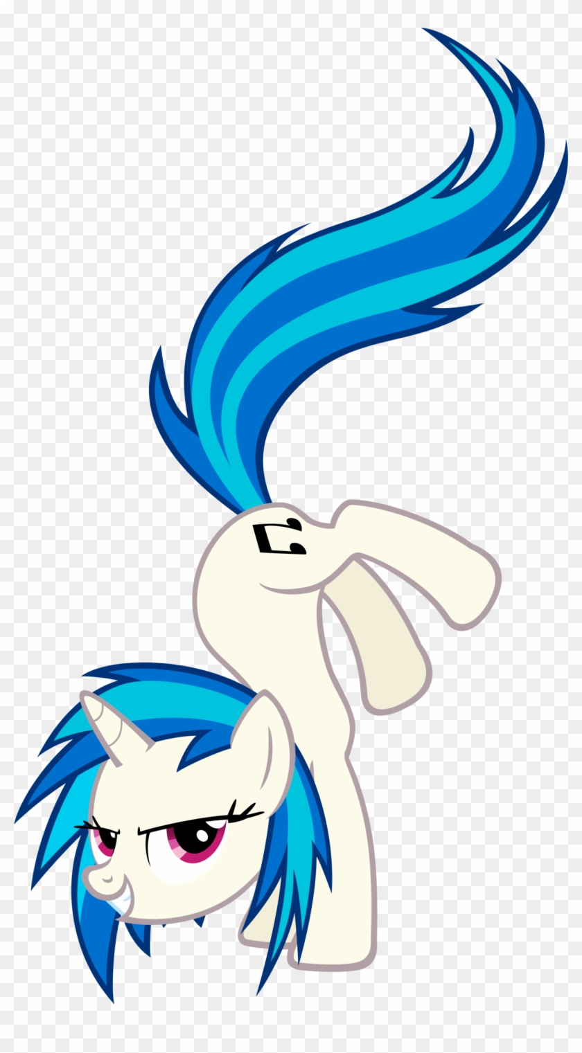 Moongazeponies Vinyl Scratch/dj Pon-3 Hoofstand - Disc Jockey #917047