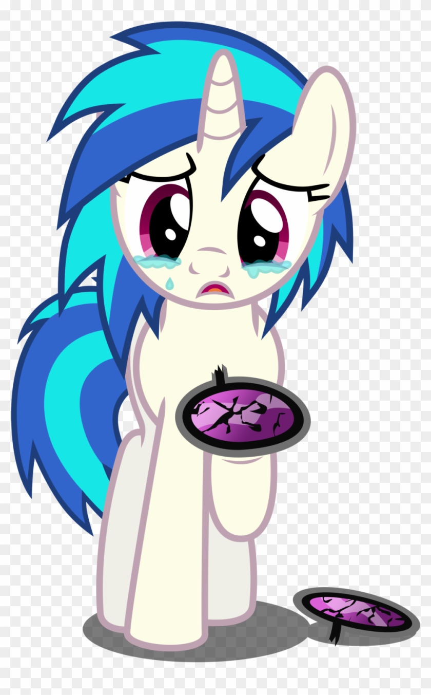 Vinyl Scratch Broke Her Glasses By Jerryakira79 - Mlp Vinyl Scratch Glasses #917048