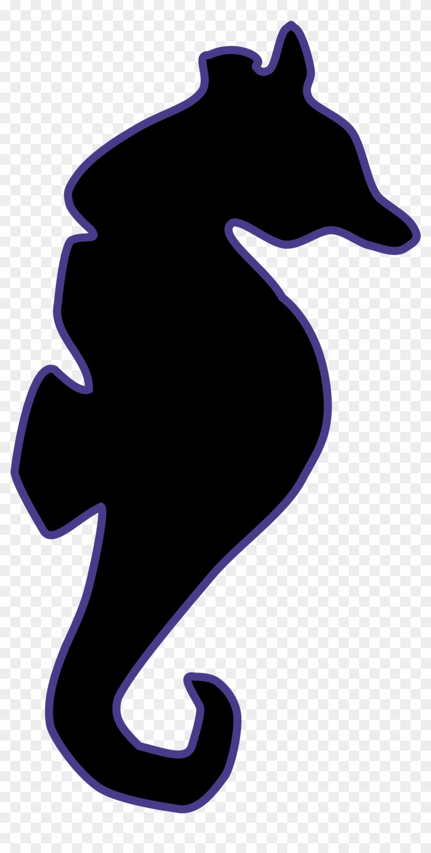 File - Seahorse - Svg - Wikimedia Commons - Clip Art #917065