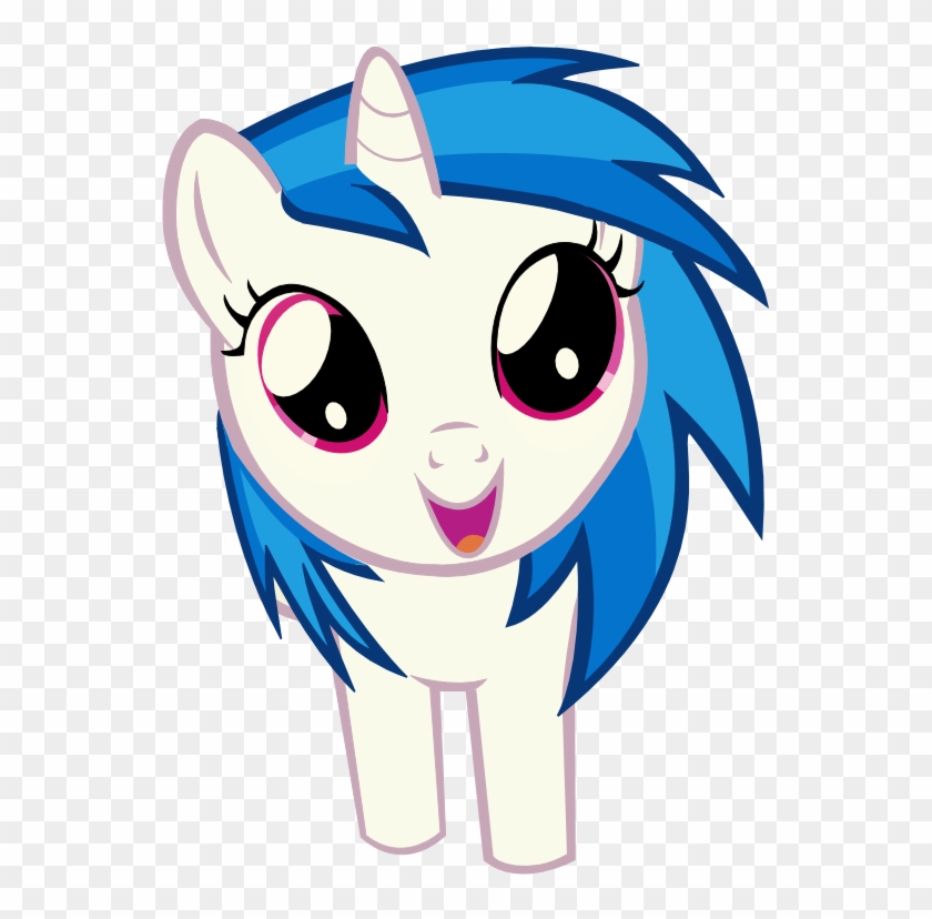 Vinyl Scratch Filly By Pineapplesurfermoon - Icon #917104