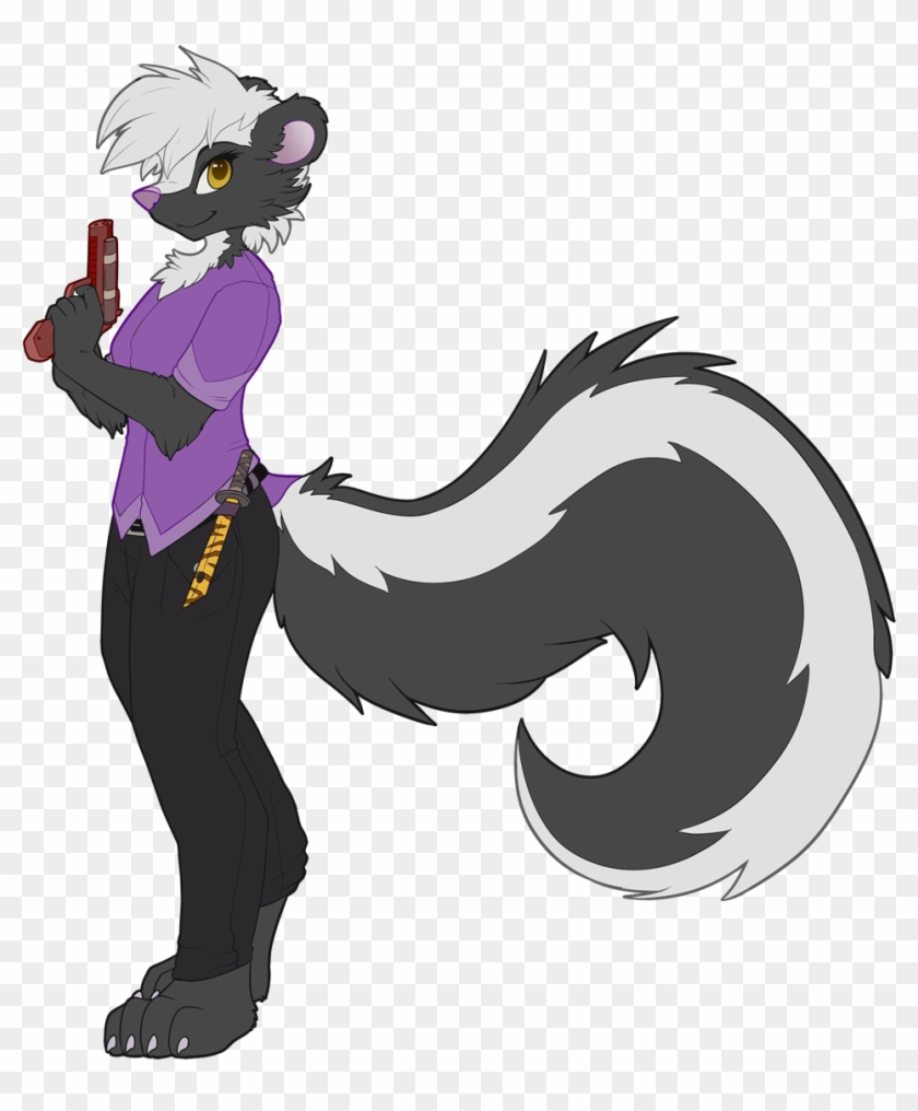 Silke The Skunk - Cartoon #917115