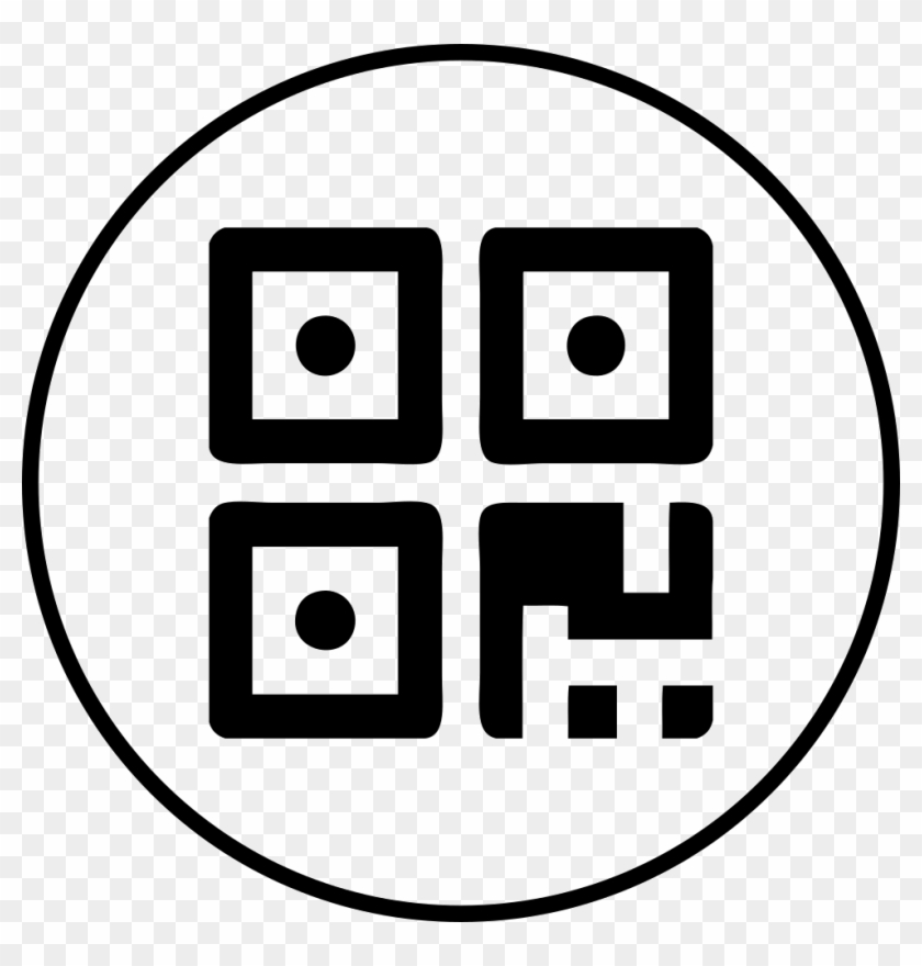 White Qr Code Icon - Qr Code Material Icon #917129
