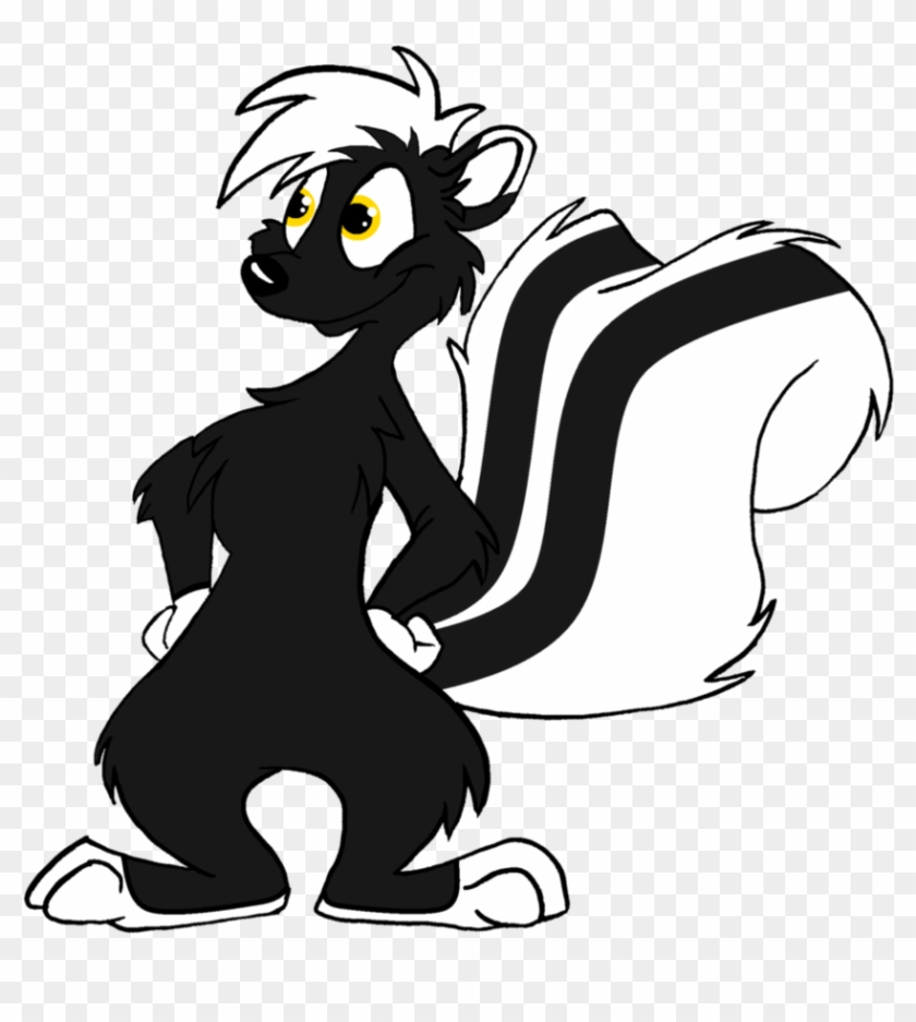 Skunk 2 By Mimi-fox - Skunk Drawing Cartoon #917132