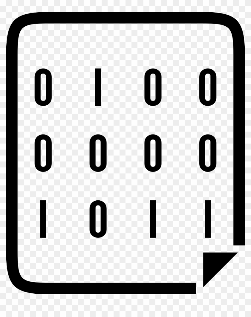 Binary Code Svg Png Icon Free Download - Binary Code Icon #917144