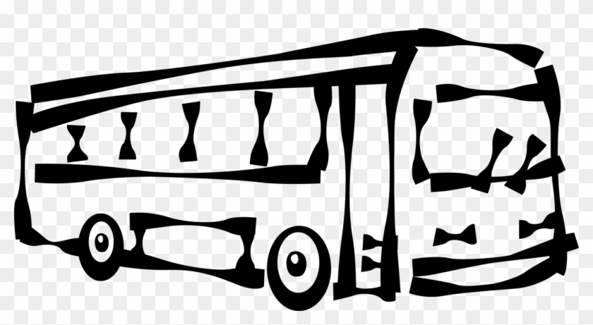 Vector Illustration Of Public Urban Transportation - Buss #917228