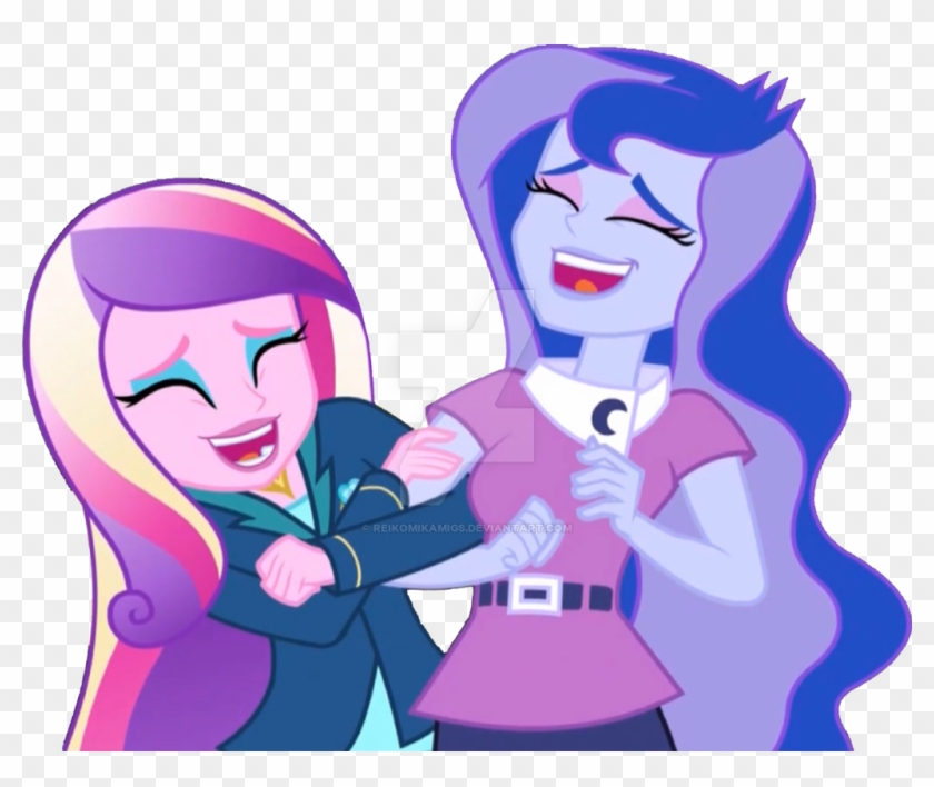 Dean Cadence And Vice Principal Luna Laughing By Reikomikamigs - Dean Cadence And Vice Principal Luna Laughing By Reikomikamigs #917231
