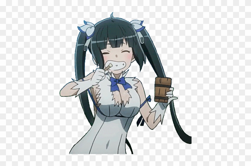 Anime Gif Transparent - Anime Girl Brushing Teeth #917240