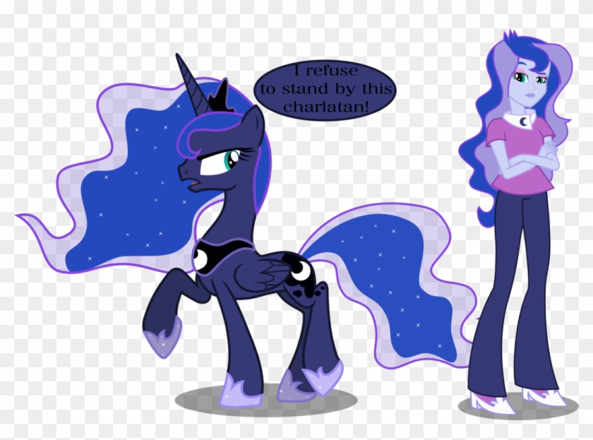 Princess Luna And Vice Principal Luna - My Little Pony Equestria Girl Luna #917245