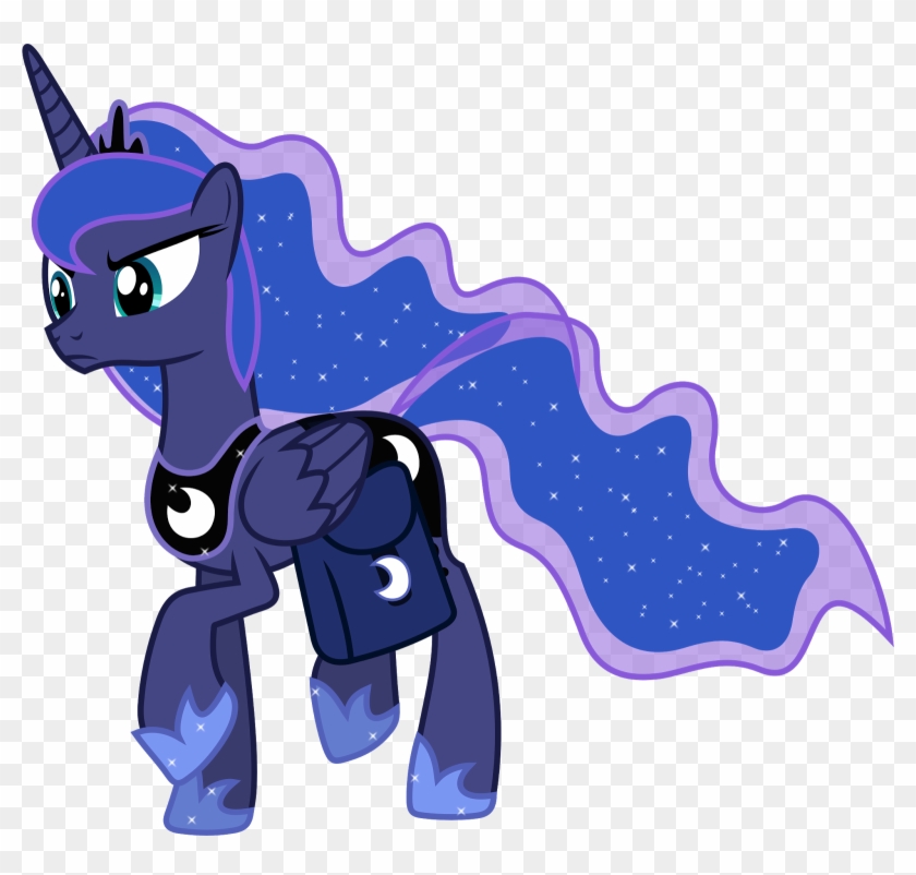 In The Alternate World Shown In My Little Pony - Mlp Princess Luna Mad #917255