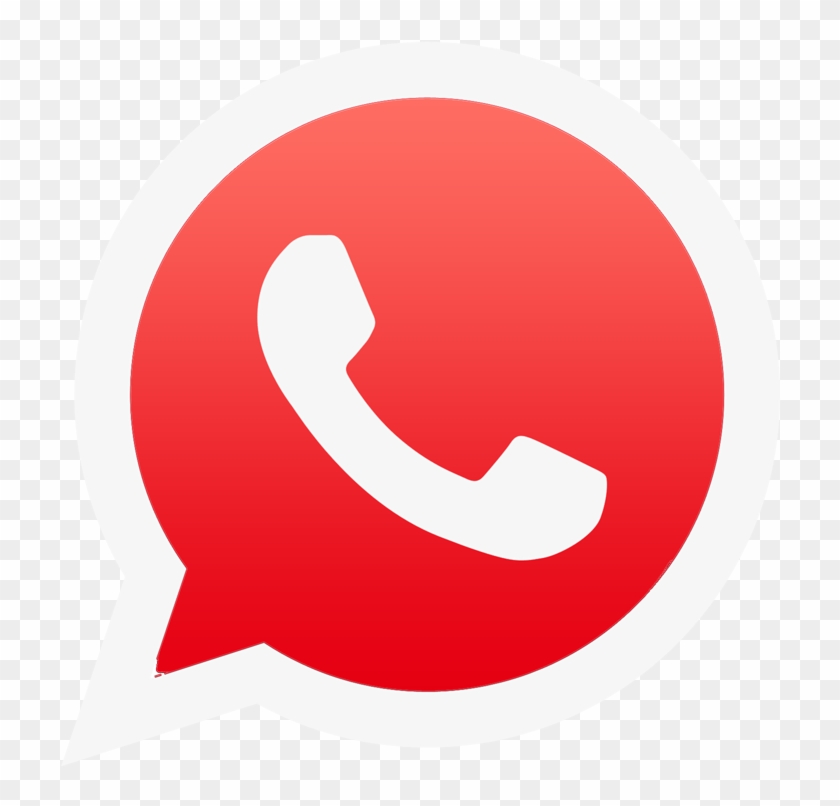 Whatsapp Google Play Android Email - Whatsapp Red Icon Png #917276