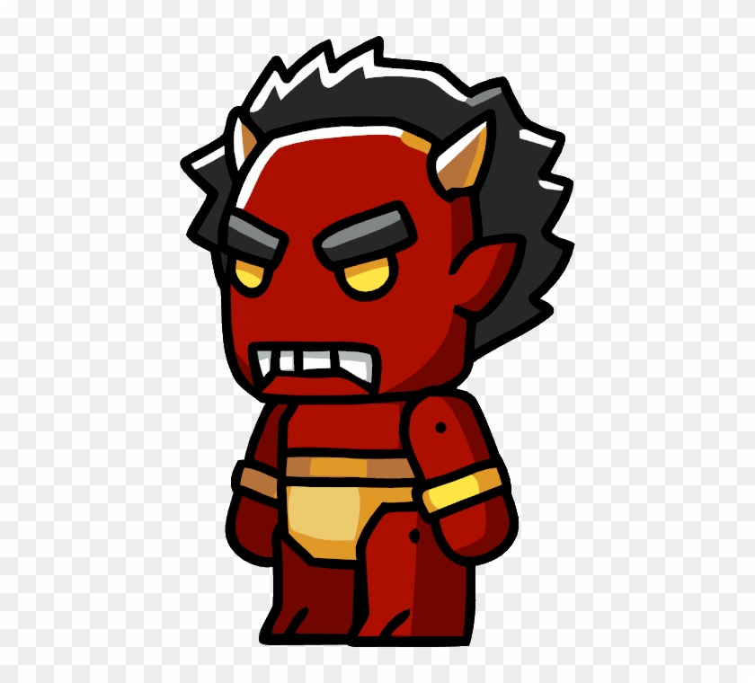 Cyborg Clipart Scribblenauts - Scribblenauts Oni #917282