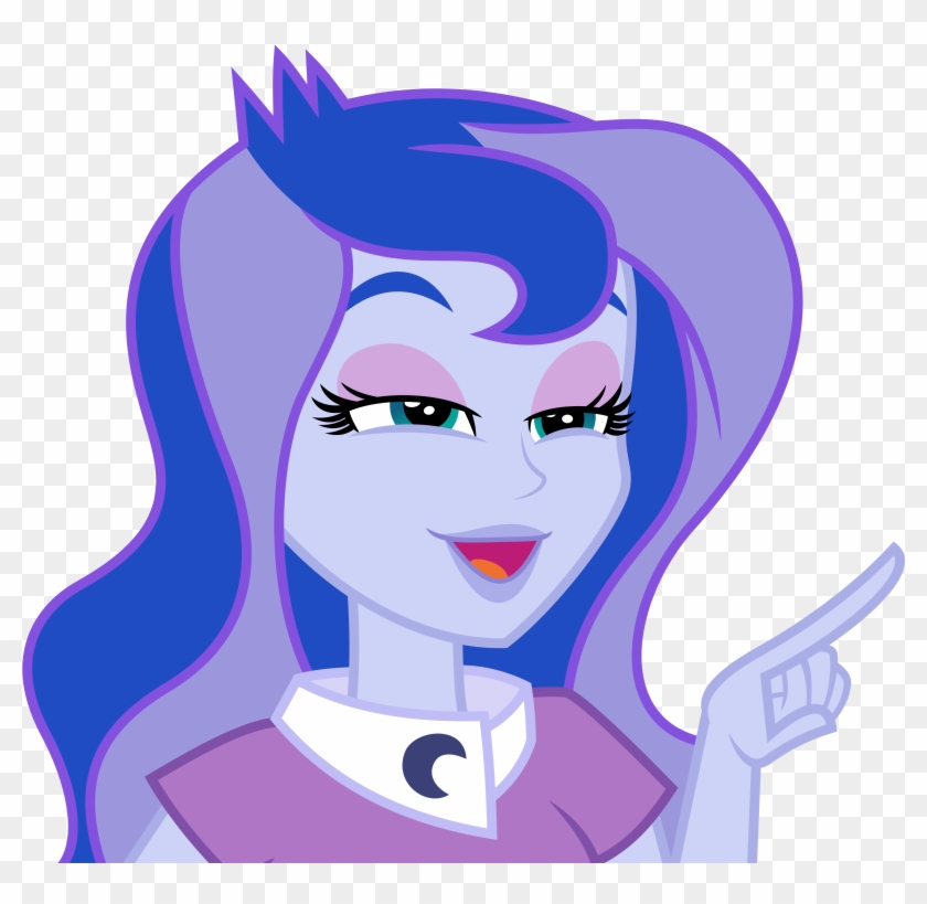 Equestria Girls Vice Principal Luna Vector Wwwimgkid - My Little Pony: Equestria Girls #917377