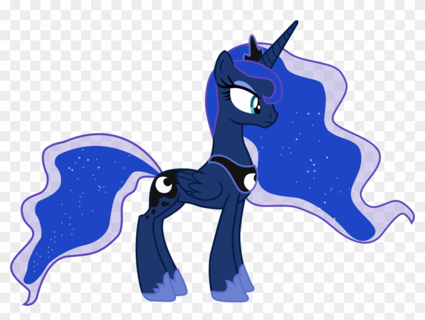 In The Alternate World Shown In My Little Pony - Mlp Princess Luna Vectors #917488