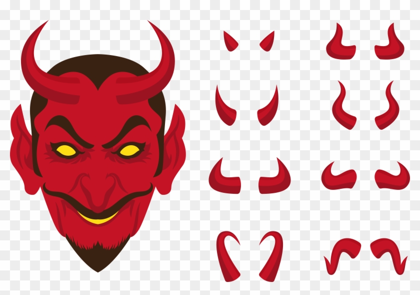 Lucifer Devil Clip Art - Lucifer Horn Png #917611