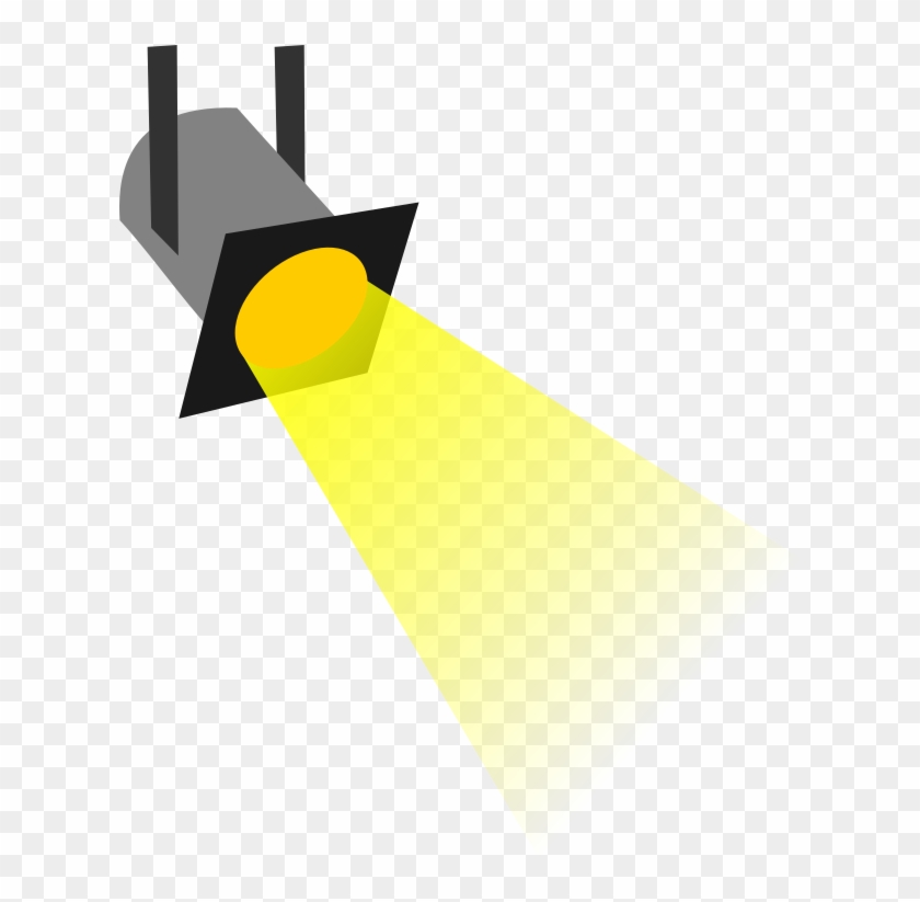 flashlight shining clipart