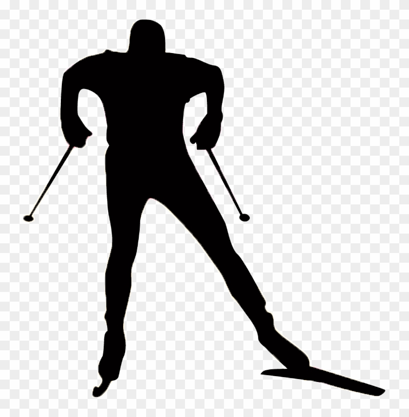 Ski Helicopter Skier01 Skier02 Ski Skate - Cross Country Skier Silhouette #917710